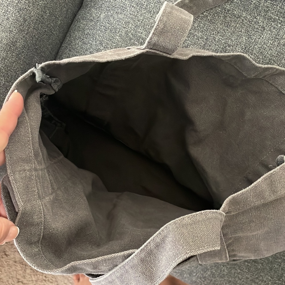 Cat mom canvas tote - Picture 3 of 4